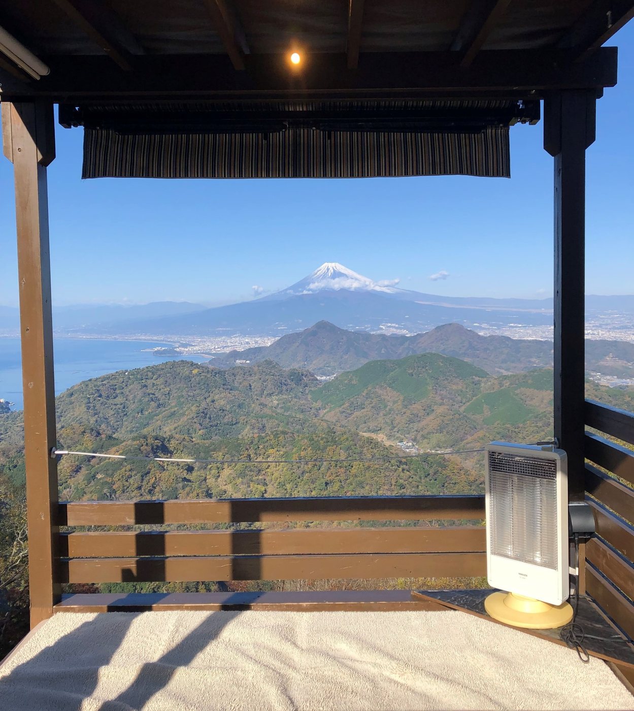 Mount Fuji viewed from Izu Panorama Park
